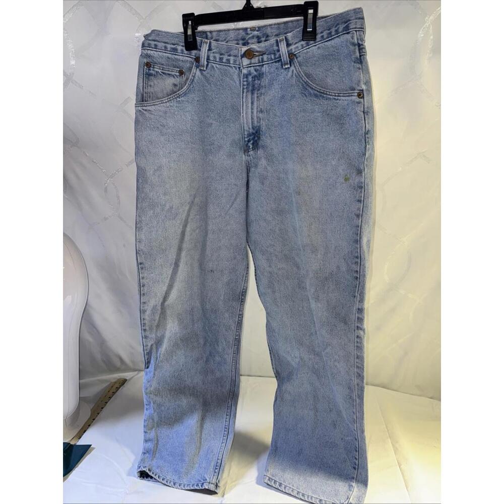 Vintage Men's Brittania Jeans 32X33 Wash Blue